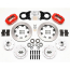 1965-69 Mustang Dynalite Big 12" Non-Drill Frt Brake Kt- Red