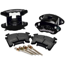 GM D154 2.5" Piston .81" Rotor Black Front Caliper Kit