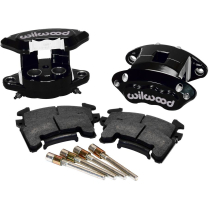 GM D154 1.12" Piston .81" Rotor Black Rear Caliper Kit