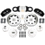 1965-69 Mustang 12.19" Drilled Front Brake Kit - Black