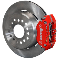 New Big Ford 9" Non-Drill 2.5" OS .81" Rear P/Brakes - Red
