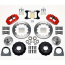 Wilwood TCI Spindle 12.88" Non-Drill Front Brake Kit - Red