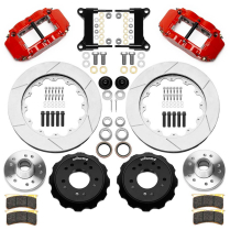 1963-87 GM C10 14" Non-Drill 5x4.75/5.0" Frt Brake Kit- Red