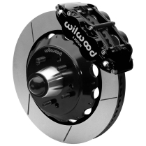 1963-87 GM C10 14" Non-Drill 5x4.75/5.0" Frt Brake Kt- Black