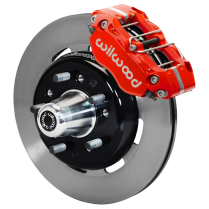 1955-57 Chevy Car ProSpindle 11.75" Front Brake Kit - Red