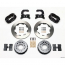 GM 12 Bolt 12.19 2.91 OS Non-Drill Rear Brakes wo P/Brak Blk