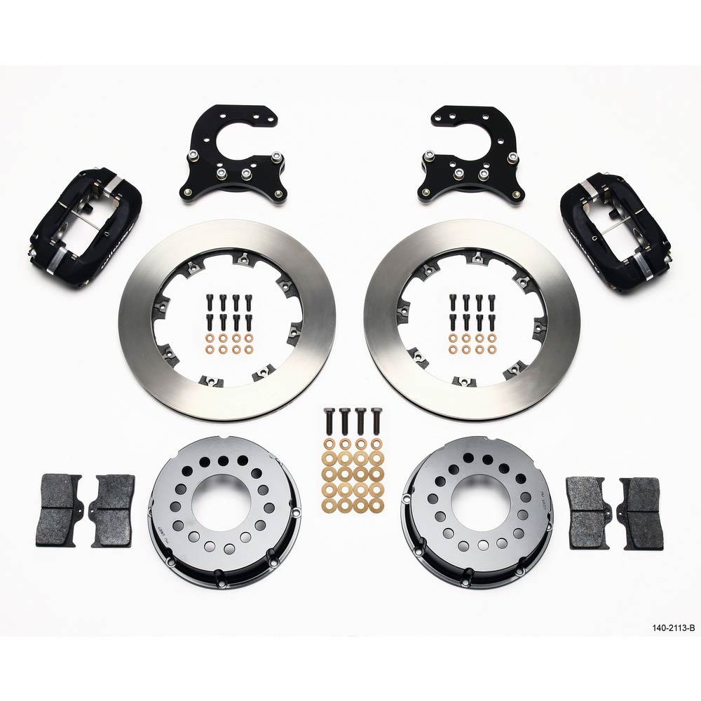 Dynalite Rear Brake Kit Small Flange - Black