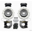 GM 12 Bolt 12.19" Drill 2.75/2.81" Rear Disc Brakes - Black