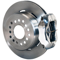 New 9" Ford 12.19" 2.36" OS Non-Drill Rear Brake Kt - Polish