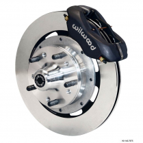 1962-72 GM See Appl 12.19" Non-Drill Front Brake Kit - Black