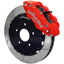 1997-13 Corvette 14" Non-Drilled Front Brake Kit - Red