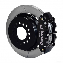 Chevy 12 Bolt 13" Non-Drill w/C-Clips Rear Disc Brakes - Blk