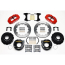 New 9" Ford 13" 2.36" OS Non-Drill Rear Brake Kit - Red