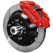 1963-82 GM See Appl 12.88" Non-Drill Front Brake Kit - Red