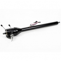 Universal Tilt 28" Steering Column w/Key w/o Shift - Black