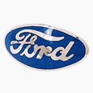 1933 Ford Passenger Car Radiator Shell Script