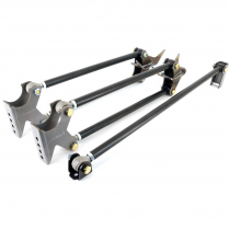 Universal Rear Parallel Weld-On 4-Link Kit - Polished SS