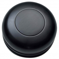 GT3 3 Bolt Standard Smooth Horn Button - Black
