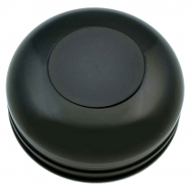 GT3 3 Bolt Standard Smooth Horn Button - Black Anodized