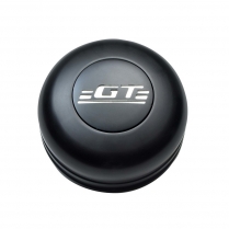 GT3 3 Bolt Standard GT Emblem Horn Button - Black Anodized