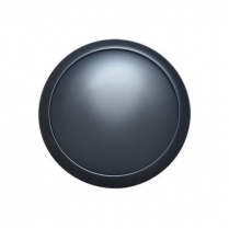GT9 9 Bolt Small Smooth Horn Button - Black Anodized