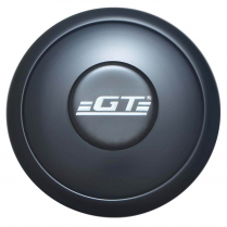 GT9 9 Bolt Small Colored GT Emblem Horn Button - Black