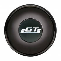 GT3 Gasser/Euro Colored GT Emblem Horn Button - Black Finish