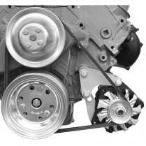 Alternator Bracket BB Chevy SWP Low Mt 2:00 Alt - Drivers