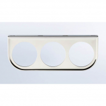 2-1/16" Three Gauge Mounting Bracket - Chrome