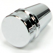 Dash Knob with 1/4" Bore - Polished Aluminum