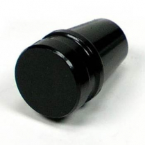 Dash Knob with 10/24" Threads - Black Aluminum