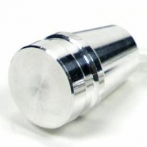 Steering Column 4-Way Flasher Knob - Polished Aluminum