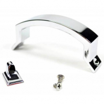 Aluminum Housing & Pointer for Stick-On Indicator - Chrome