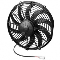 12" Pusher High Perf Curved Blade Electric Fan CFM 1381