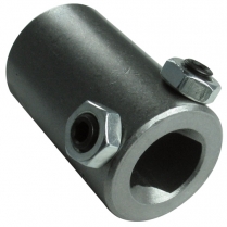 Steel Steering Coupler - 17mm DD x 3/4" Smooth Bore