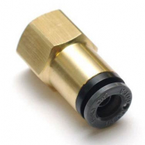 Airline Straight Fitting 1/8" Female npt to 1/8" OD Airline