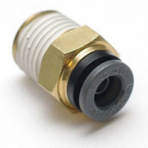 Airline Straight Fitting - 1/8" npt to 1/4" OD Airline