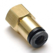 Airline Straight Fitting 1/8" Female npt to 1/4" OD Airline