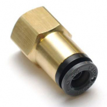 Airline Straight Fitting - 1/4" Female npt x 1/4" OD Airline