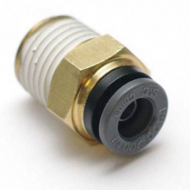 Airline Straight Fitting - 1/4" npt to 3/8" OD Airline