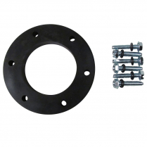 6 Hole 3-1/4" Diameter Extra Thick Neoprene Gasket w/Screws