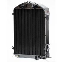 1932 Ford 1" Shortened Radiator for SBC/BBC Engines with A/C