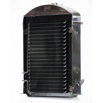 1932 Ford 3" Shortened Radiator for SBF/BBF Engines with A/C