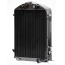 1932 Ford 3" Shortened Radiator for SBF/BBF Engines with A/C