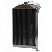1933-34 Ford Stock Height Radiator for Flathead Engine no AC