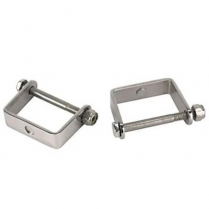 <N/A>Spring Clamp 1 3/4" Polished Stainless