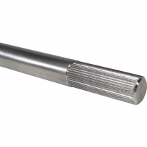 Aluminum Steering Shaft - 3/4"-36 Spline 6" with 2" Spline