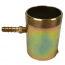 Fuel Filler Bung 2-1/4" OD x 3" Tall with Vent Fitting