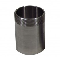 Fuel Filler Bung 2-1/4" OD x 3" Tall - Mild Steel