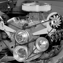 1964-68 Chevelle Alternator & Power Steering BB Chevy SWP